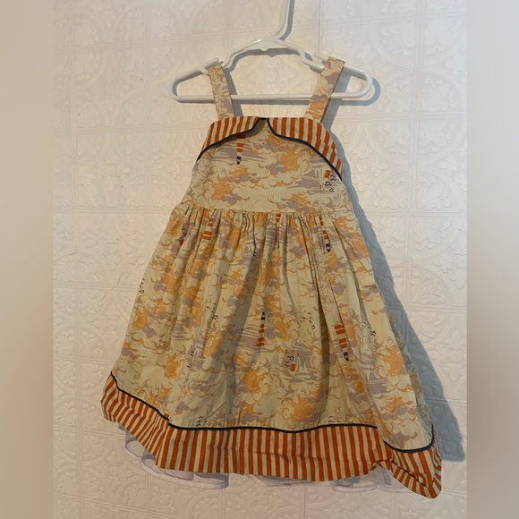 Pippa & Julie Other - Pippa and Julie Sailor Lighthouse Cloud Tank Dress 4T